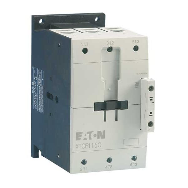 Contacto magnético IEC Eaton, 3 polos, 120 V CA, 115 A, Reversión: No - XTCE115G00A