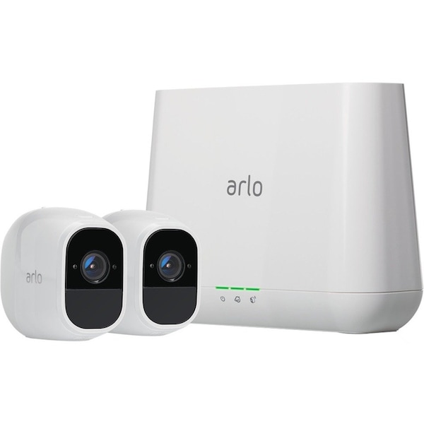 Netgear Arlo Pro 2 Wire Free Ind/Outdr 2Pack 1080P Siren Hd Audio - VMS4230P-100NAS