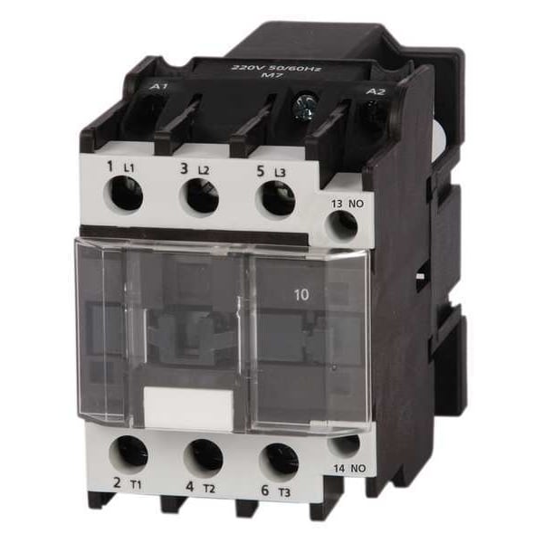 Contactor magnético IEC Dayton, 3 polos, 120 V CA, 32 A, Reversión: No - 6EAW2