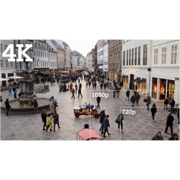 Axis Q6128-E 60Hz Dome Ntwk Cam 4K 12X Avhs - 0799-004