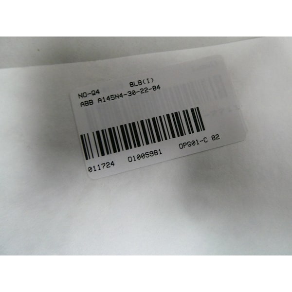 Abb 110-120V-Ac 135A Amp 100Hp Tamaño 4 Contactor de CA - A145N4-30-22-84