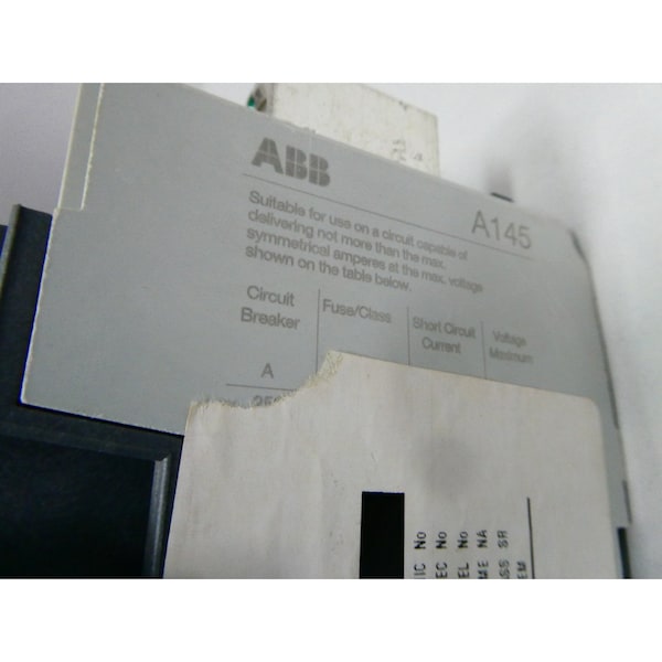 Abb 110-120V-Ac 135A Amp 100Hp Tamaño 4 Contactor de CA - A145N4-30-22-84
