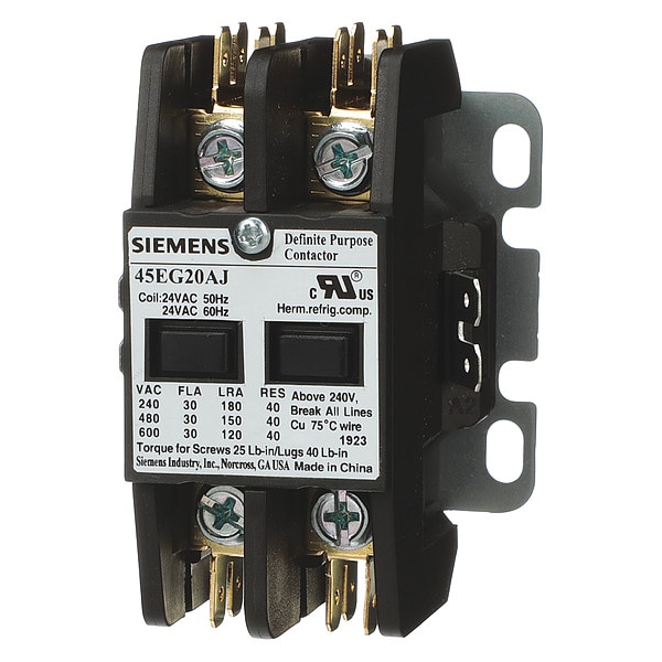Contactador Siemens DefPurpContactor380-440/440-480VAC, 3P75A - 45EG20AH