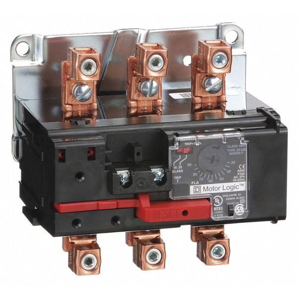 Relevador de sobrecarga Square D, 30 a 90A, 3P, 600VCA, NEMA 3 - 9065SF320.