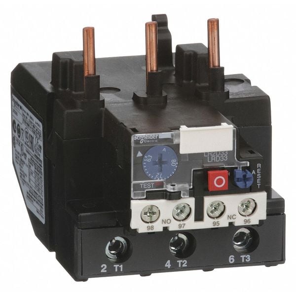 Relevador de Sobrecarga Schneider Electric, 63 a 80A, Clase 10, 3P, 690V - LRD3363