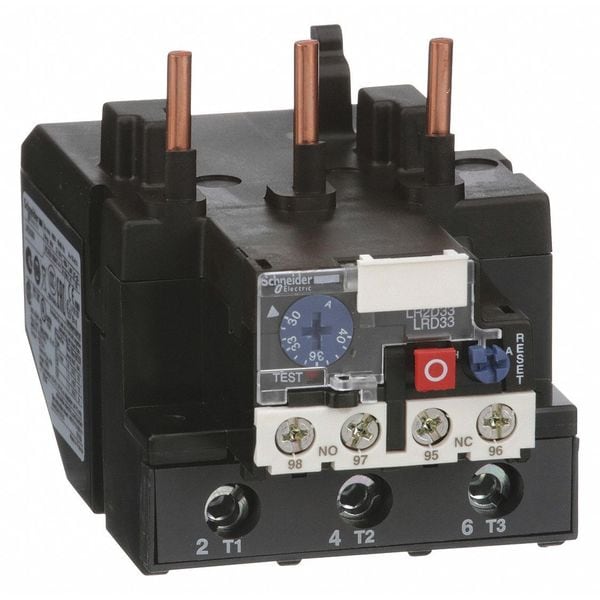 Relevador de sobrecarga Schneider Electric, 30 a 40A, Clase 10, 3P, 690V - LRD3355