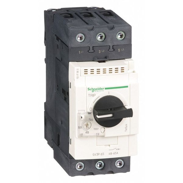 Arrancador de motor manual Square D, rotativo, de 48 a 65A - GV3P65