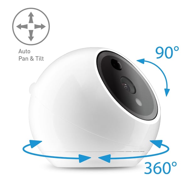 Amaryllo Apollo Pet Biometric Auto Tracking Indoor Wi-Fi Security Camera - ACR1501R16WHC1