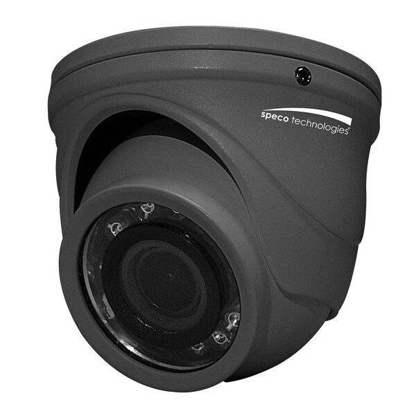 Speco Technologies Speco 4MP HD-TVI Mini IR Turret w/2.9mm Lens - Grey - HT471TG
