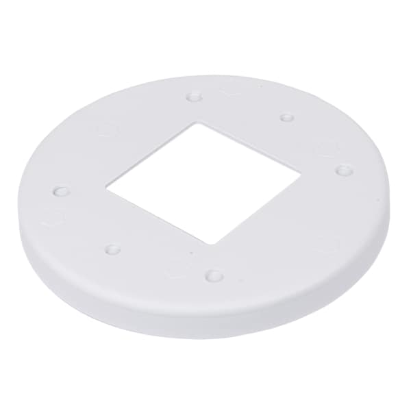 Vivotek Adaptor plate for 3 1/2" electrical octagon and single gang box - AM-51G