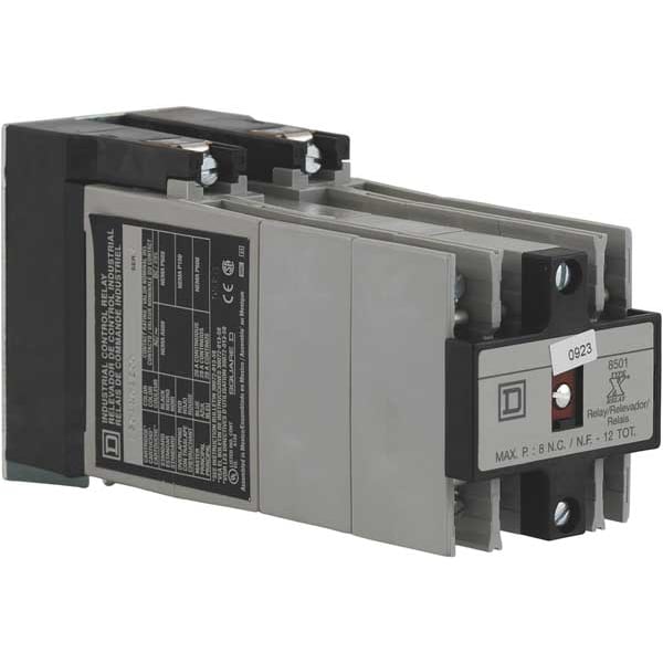 Relé de control NEMA Square D, 12NO, 120VCA, 10A - 8501XO1200V02