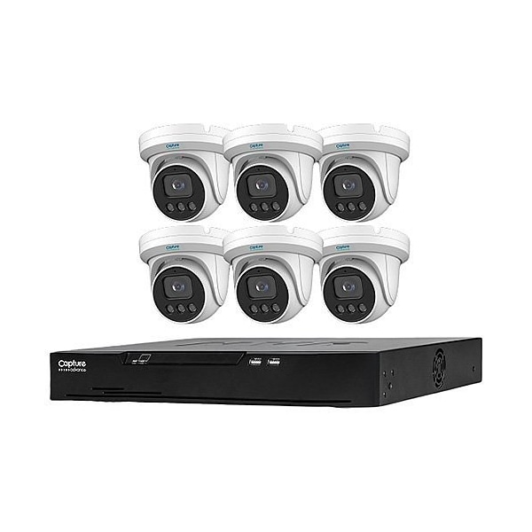 Capture Advance 8CH NVR+5MP TURRET, 2TB - R2-IP8C5MPK