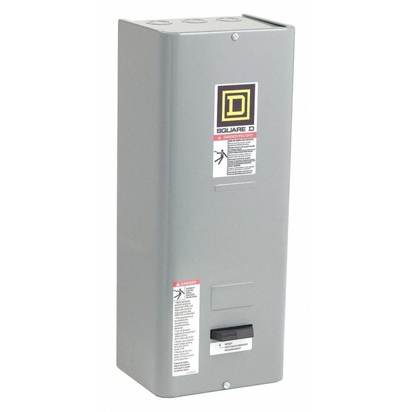 Contactador NEMA y Arrancador de Motor NEMA, Tipo S, no reversible, caja de tamaño grande, para NEMA tamaño 00, 0, 1, NEMA 1 - 9991SCG1