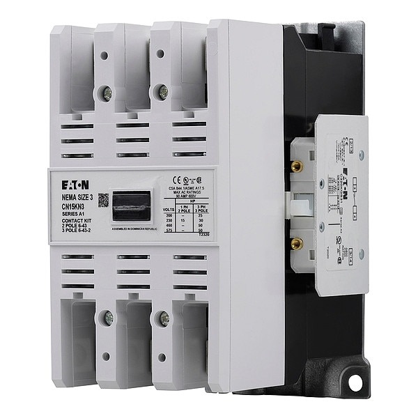 Contactador magnético no inversor de 208VAC de Eaton 3P 90A NEMA 3 - CN15KN3E