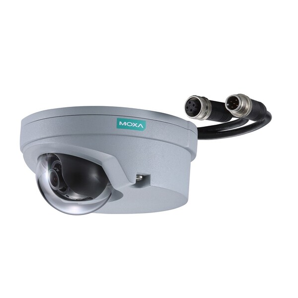 Moxa En50155, FHD, H.264/Mjpeg Ip Cam, M12 Cnnct, 1 Audio Inpt, Vport P06-2L42M - VPort P06-2L42M