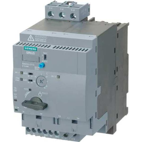 Arrancador magnético IEC reversible de motor Siemens, 2NO - 3RA6250-1AB32