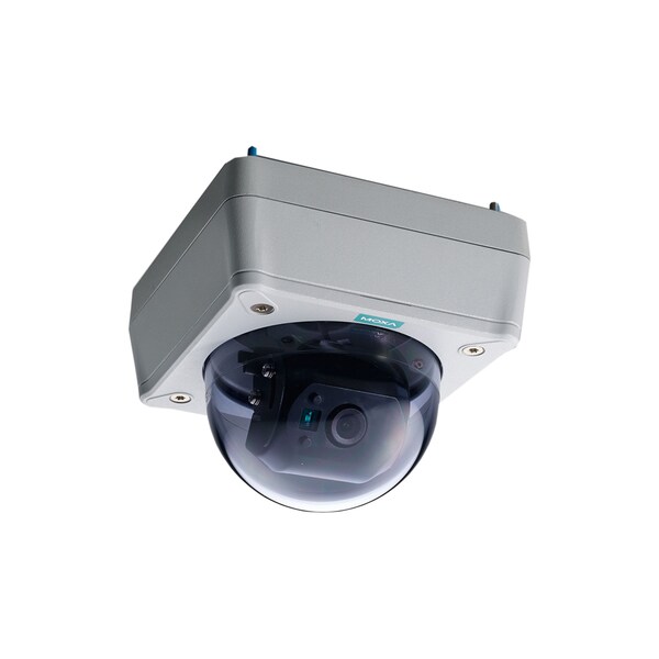 Moxa En50155, HD Img, Rgd Fxddm Ip Cam, Poe, M12 Cnct, Vport P16-1Mp-M12-Cam80 - VPort P16-1MP-M12-CAM80