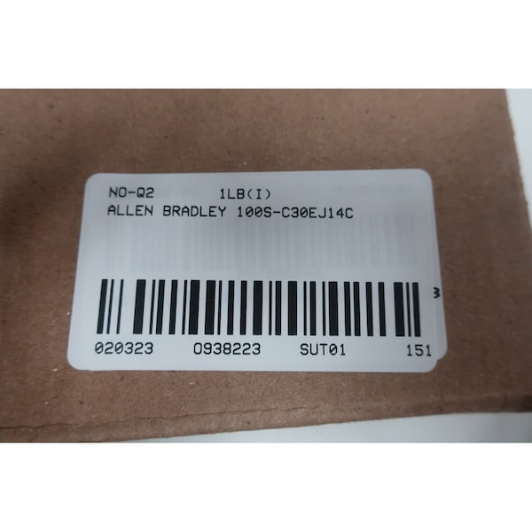 Allen Bradley 24VDC 55A Amp 20Hp Ac Contactor, 100SC30EJ14C - 100S-C30EJ14C

Contacto de CA Allen Bradley de 24VDC 55A 20Hp, 100SC30EJ14C - 100S-C30EJ14C