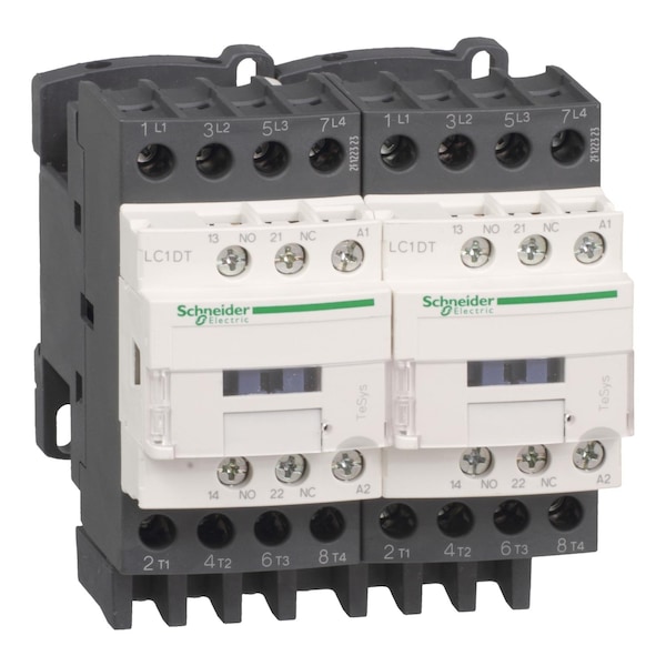 Contactador magnético IEC de 4 polos, 120 V CA, 40 A - LC2DT40G7 de Schneider Electric
