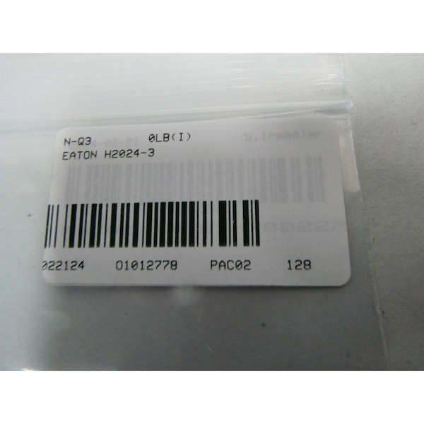 Caja de TRES PAQUETES de ELEMENTOS CALENTADORES para RELÉ DE SOBRECARGA de la serie FREEDOM de Eaton, 3PK - H2024-3