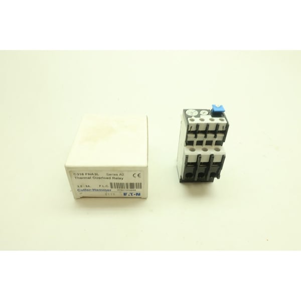Eaton Cutler-Hammer C316Fna3L Relé de Sobrecarga Térmica de 3.5-5A Amp - C316FNA3L