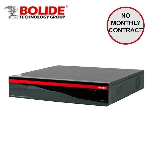 Bolide 32-Channel 4K H.265 NVR with 32-Port Built-in POE, Supports Up to 4K Cameras, 320Mbps Throughput 4K - BOL-BN-NVR-32NXPOE