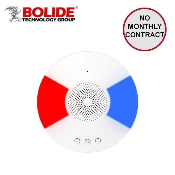 Bolide Waterproof Audible and Visual Alarm Device, IP66 Rated, 1-Channel Audio In/Out, 1-Channel Alarm Out - BOL-BE-AVAD