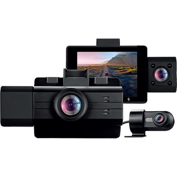 Extraer Scout Pro3 Channel 2K Plus 1080P Dashcam with Wi-Fi App OBD2 G-Sensor - EX3000847
