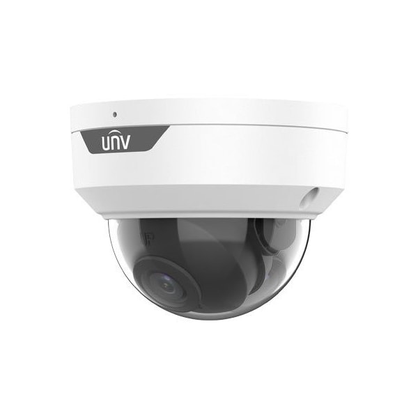 Uniview 2MP IR Fixed Dome Camera 2.8mm Fixed, IR 30m, SD Card, H.265, Mic - IPC322LB-AF28WK-G