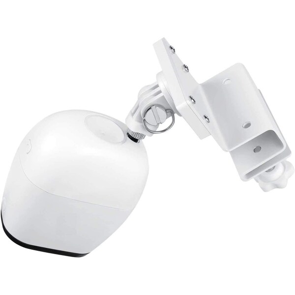 Wasserstein Camera Gutter Mount, Weatherproof, for Arlo Pro/Pro2/Pro3/Pro4/ HD/ Ultra/ Ultra 2, White - GutterArloWhtUSN