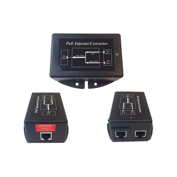 Tycon Systems 802.3at to 4 Pair 60W GigE Converter - POE-CONV-2AT-60