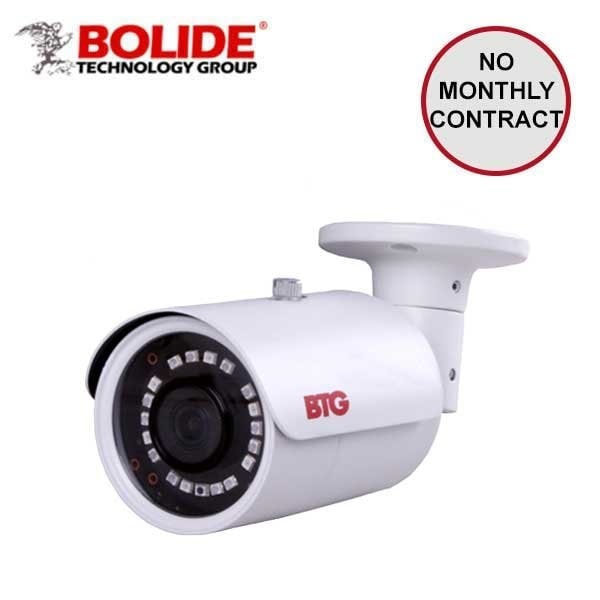 Bolide 5MP IP fixed bullet camera 3.6mm lens I.R. up to 90' 3.6mm lens - BOL-BTG-N1535