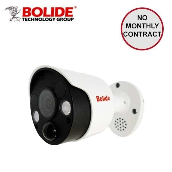 Bolide H.265 5MP Floodlight Camera, 2 Built-in Floodlights with Distance Up to 30 Feet, Built-in PIR with U - BOL-BN8035F-NDAA