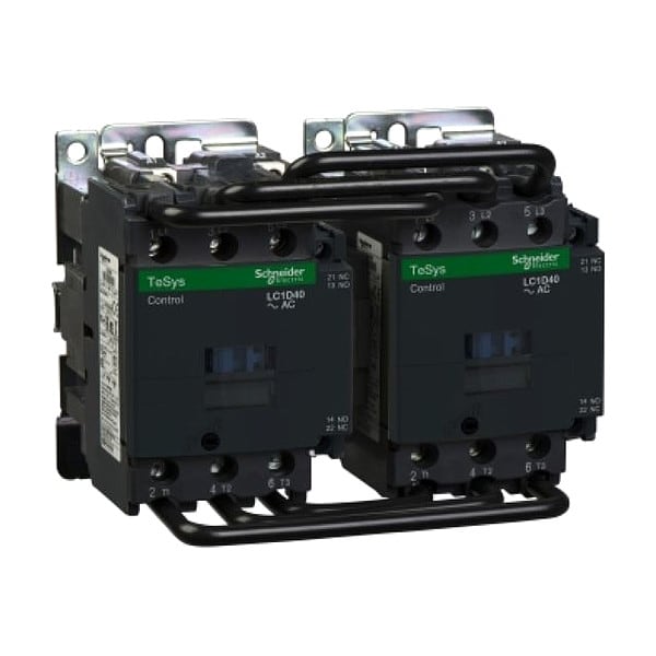 Contactor magnético IEC de Schneider Electric, 3 polos, 120 V CA, 50 A - LC2D50G7