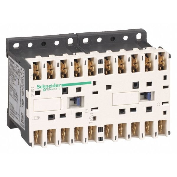 Contactador Magnético IEC de Schneider Electric, 3 Polos, 24 V CA, 9 A, Reversibilidad: Sí - LC2K09107B7