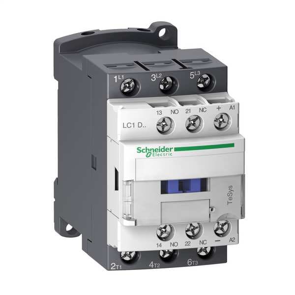 Contactor magnético IEC de Schneider Electric, 3 polos, 24 V DC, 32 A, Reversión: No - LC1D32BL
