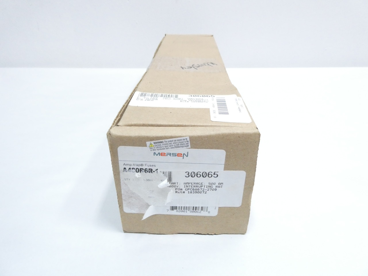 Fusible Limiteur De Courant Ferraz Shawmut A6KC 400A - Neuf Sans Boîte - Pour Installations électriques