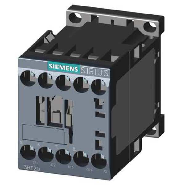 Contactador magnético IEC de Siemens, 3 polos, 24 V CA, 9 A, Inversión: No - 3RT20161AB02
