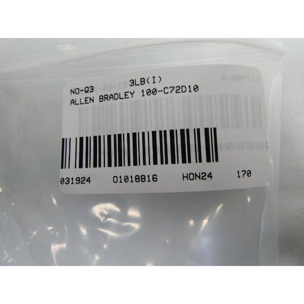 Allen Bradley 120V-AC 90A AMP 50HP AC CONTACTOR - 100-C72D10

Contactador de CA de 120V-AC, 90A, 50HP - 100-C72D10