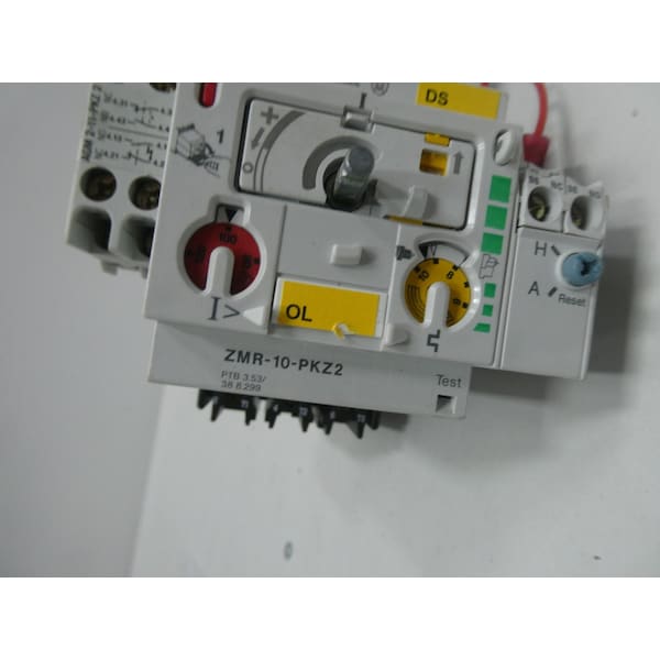 PROTECTOR DE MOTOR Moeller 6-10 / 80-120A AMP SOBRECARGA RELAY - PKZ 2-SP ZMR-10-PKZ2