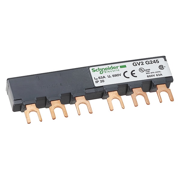 Arrancador manual de barra colectora Schneider Electric 600Vac 63Amp Iec - GV2G245