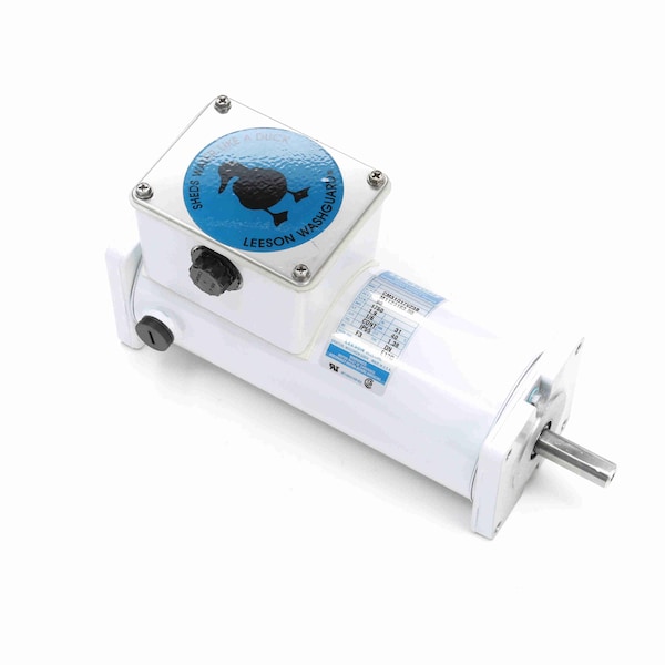 Motor Scr de 0.25 Hp Leeson, 1750 RPM, 180 V, Armazón 56C, TEFC - 098003.00