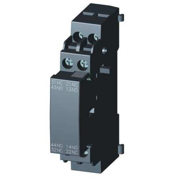 Bloque de contacto lateral para 3RV2, 2NC, 2NO - 3RV29011J de Siemens