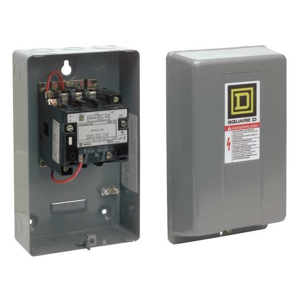 Contactador magnético no reversible de Square D 120VAC 3P 18A NEMA 0 - 8502SBG2V02S
