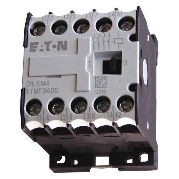 Contacto magnético miniatura IEC de Eaton, 4 Polos, 120 V CA, 9 A, Reversión: No - XTMF9A00A