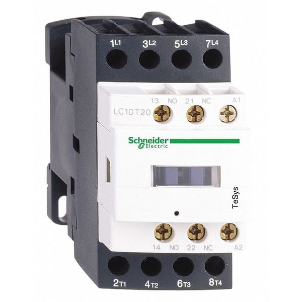 Contactador magnético IEC de Schneider Electric, 4 polos, 110 V CA, 25 A, Reversa: No - LC1D258F7