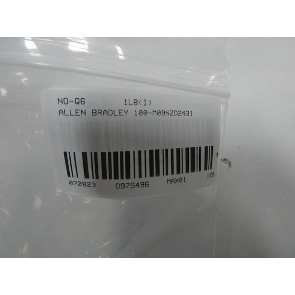 Contactor de CA de 24V-DC 16A 4.5KW de Allen Bradley - 100-M09NZ*2431
