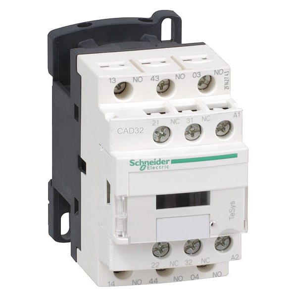 Schneider Electric Relay 600V 10Amp Tesys + Opciones - CAD32F7