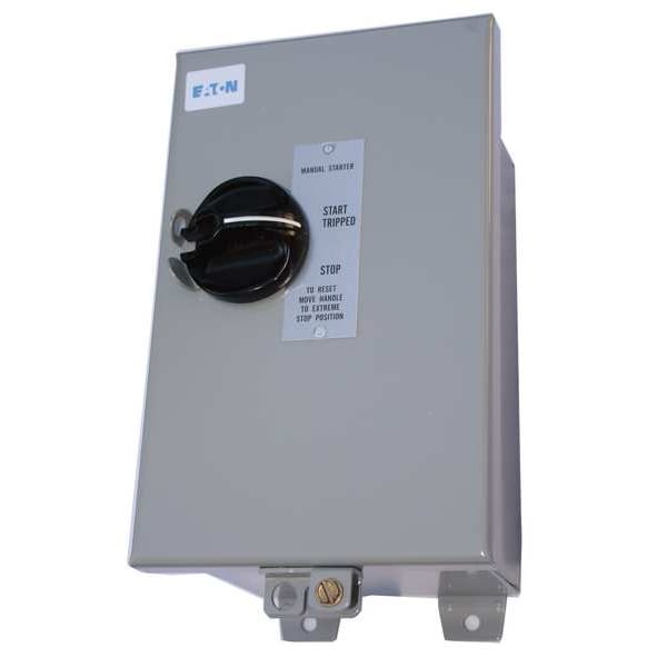 Arrancador de motor manual Eaton, NEMA, 3 polos, M-1 - B100J1C