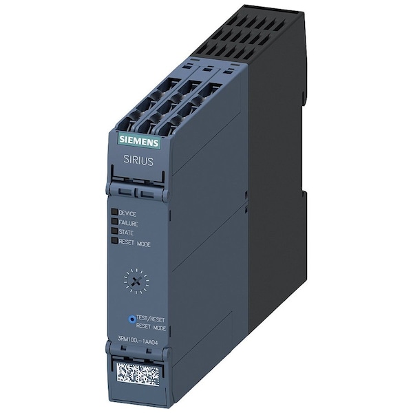 Arrancador magnético compacto sin inversión de Siemens, sin carcasa, clasificación NEMA, 24V DC, 3 polos, 1NC/1NO - 3RM10071AA04.